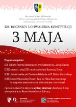 226. rocznica uchwalenia Konstytucji 3 maja